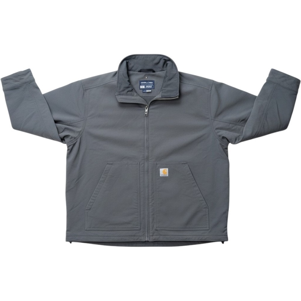 Carhartt Super Dux Jacket Men L Grey Relaxed Fit Lightweight Softshell OJ5534-M